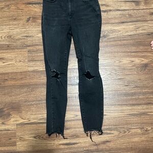 Black pacsun ripped jeans